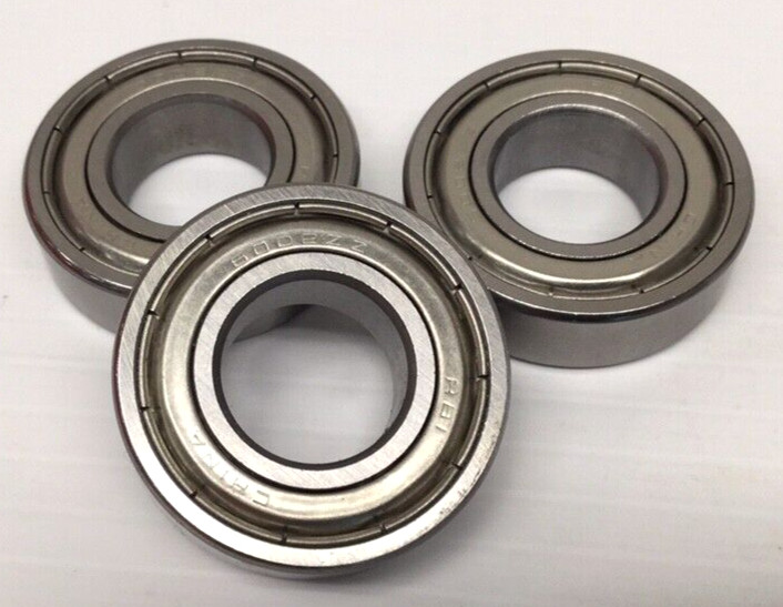 RBI 6002ZZ Ball Bearing 15mm ID 32mm OD 9mm Width Double Shielded (Pack Of 3)