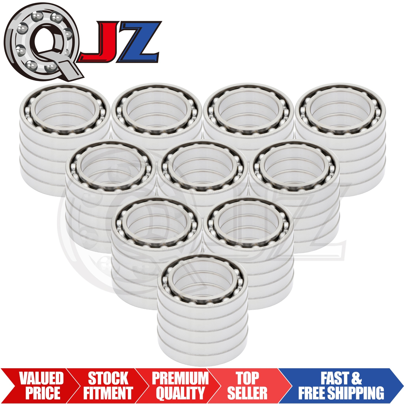 [Qty.50] 6022-OPEN New Radial/Deep Groove Bearing [110mm ID x 170mm OD x 28mm W]
