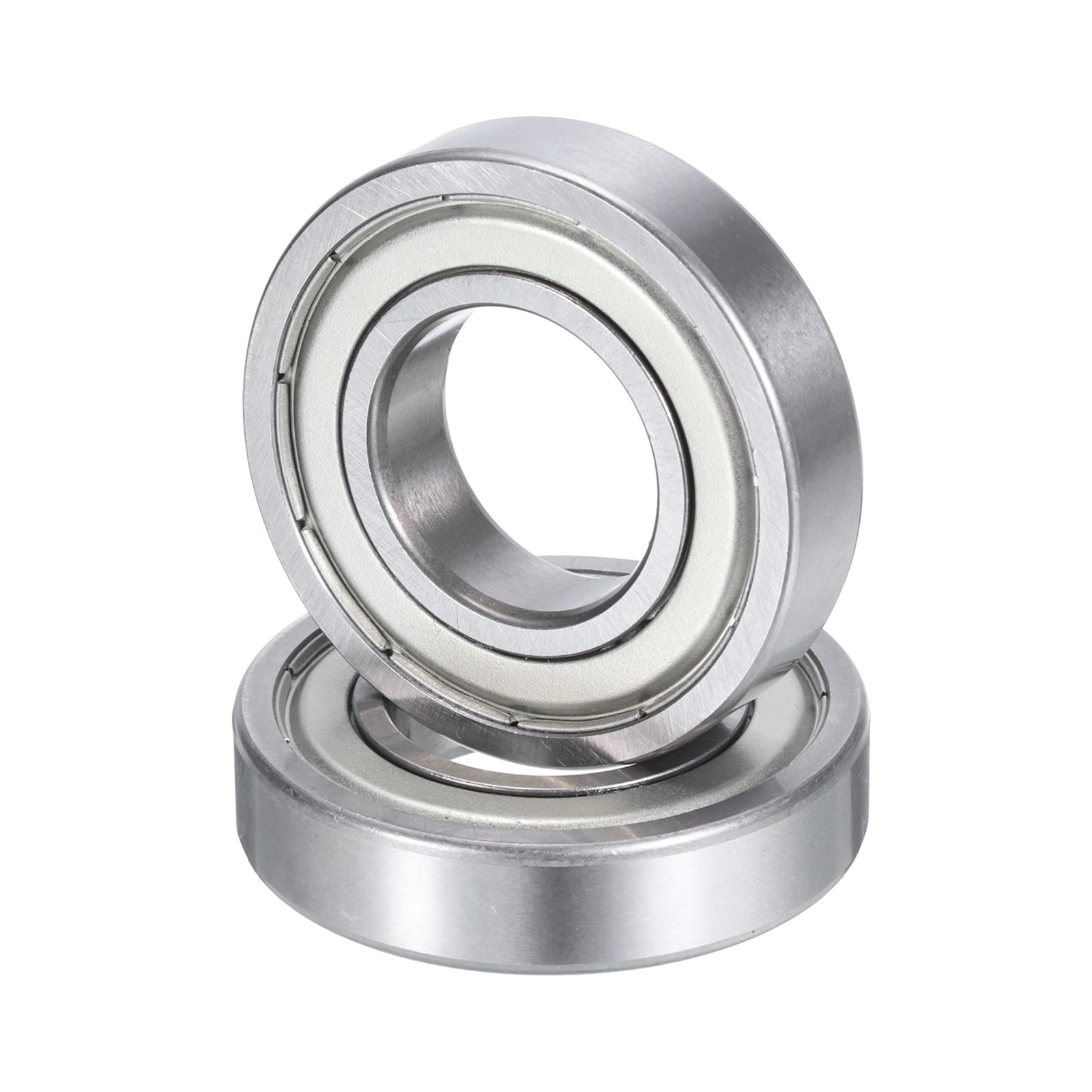 16003-2Z Deep Groove Ball Bearings,17x35x8mm Metal Cover 2 PCS