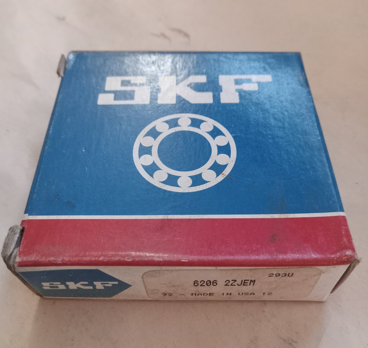 SKF 6206-2ZJEM Ball Bearing 30mmID x 62mmOD x 16mm Wide