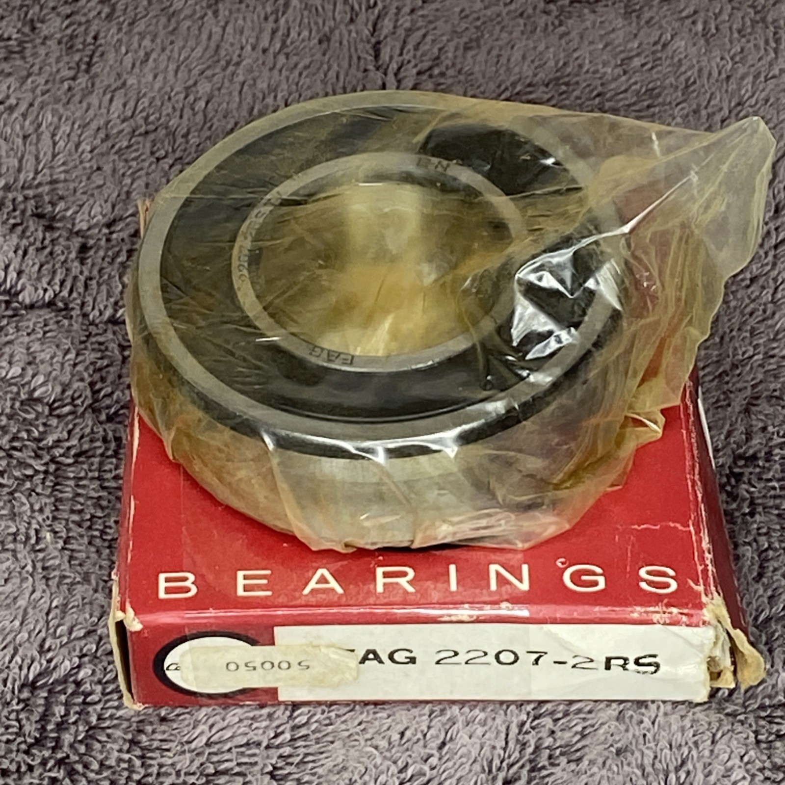 FAG Consolidated 2207-2RS 35mm X 72mm X 23mm Self Aligning Bearing NOS NIB
