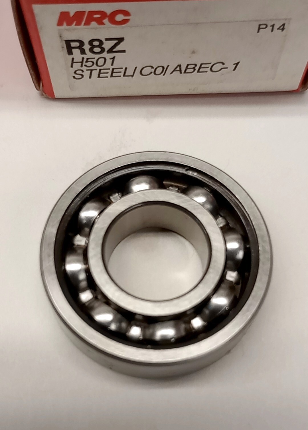 MRC R8Z Ball Bearing Single-side Sealed (Pack of 2) 0.50 ID x 1.125 OD x 0.25 W
