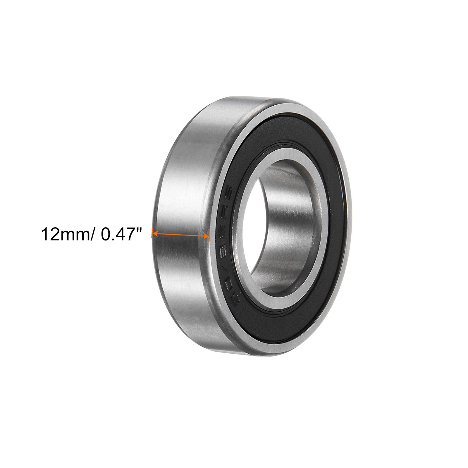 60/22-2RS Deep Groove Ball Bearing, 22 x 44 x 12mm Z1 Double Rubber Bearing