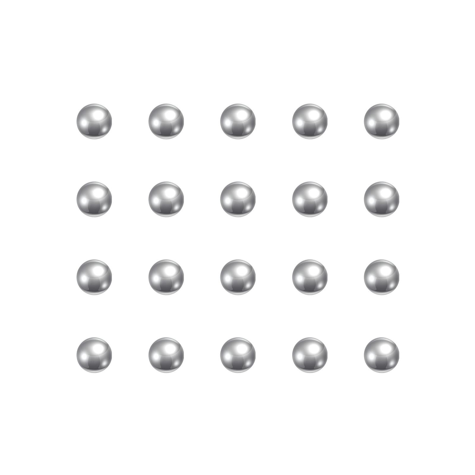 30pcs 2.5mm Chrome Steel Bearing Balls G5 Precision