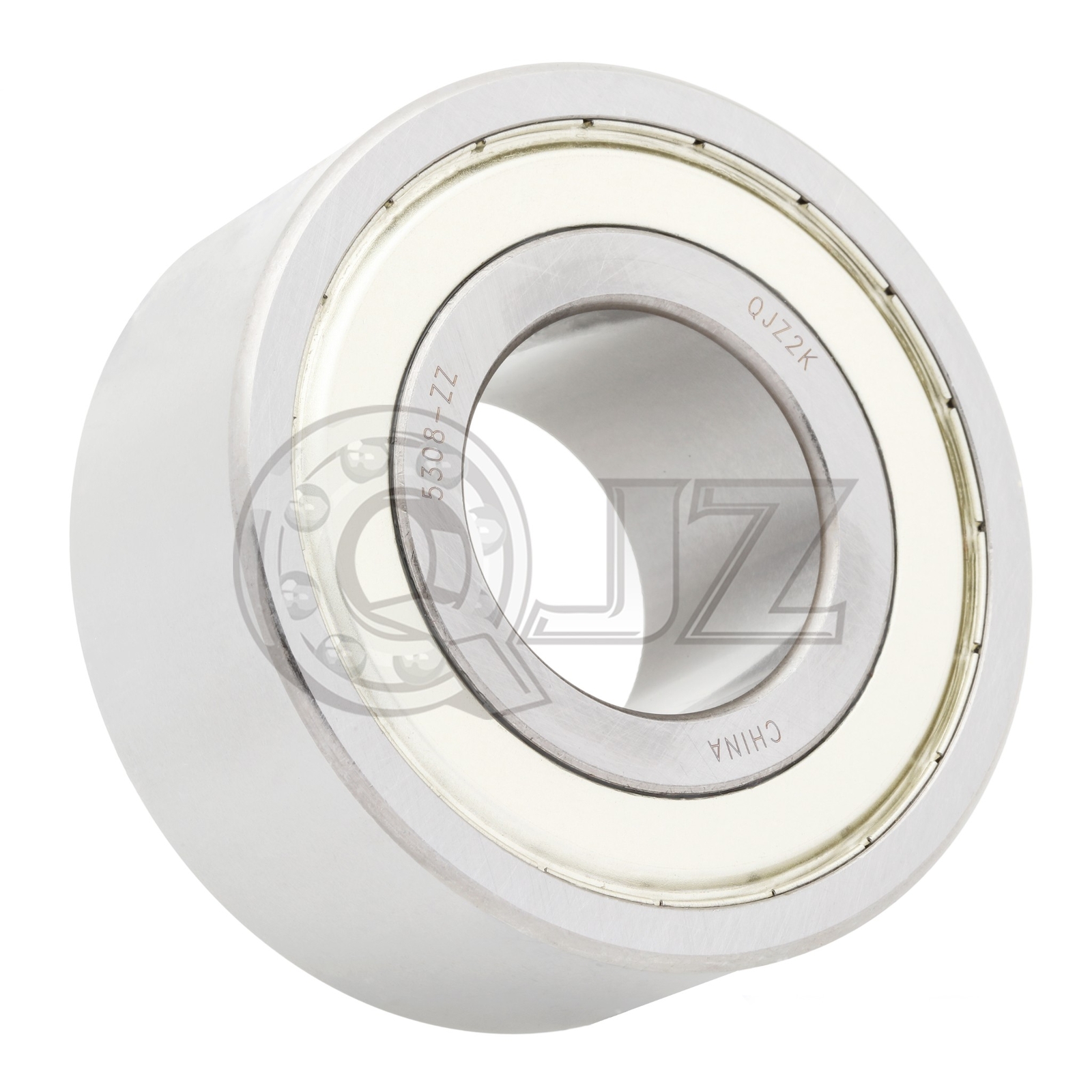 [Qty.2] 5308-ZZ Angular Contact Ball Bearing [40 mm ID x 90 mm OD x 36.5 mm W]