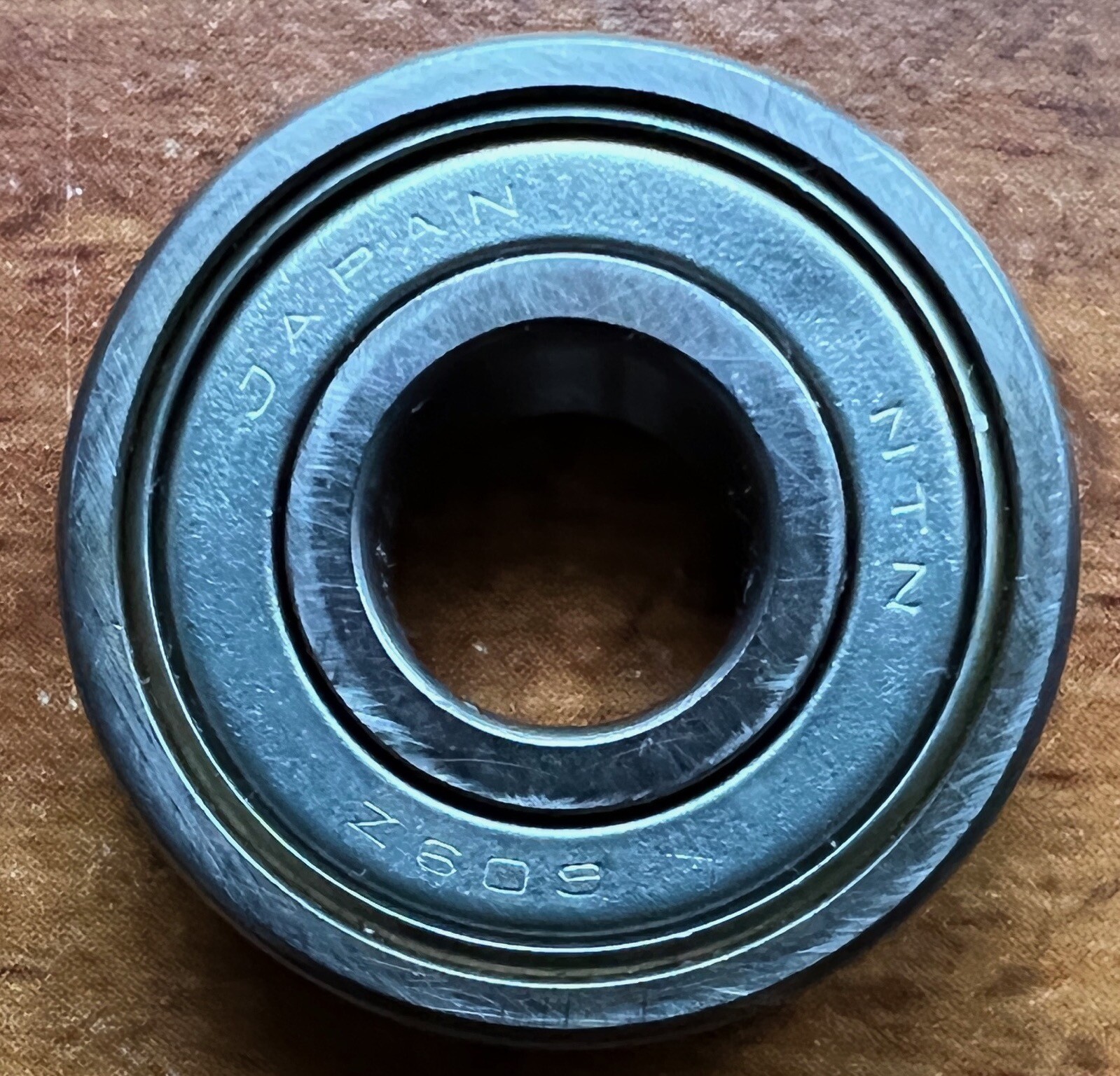 NTN 609Z Ball Bearing Shielded Both Sides 24mm OD 9mm ID 7mm Wide Made in Japan