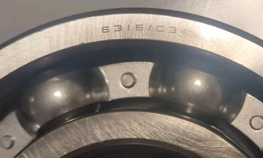 Radial ball bearing 6316 /C3 80x170x39mm.
