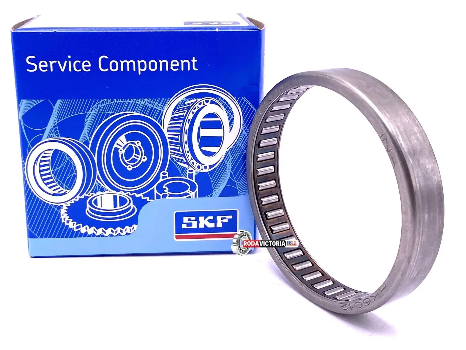 SKF Germany HK6012 Drawn Cup Needle Roller Bearing 60x68x12 mm