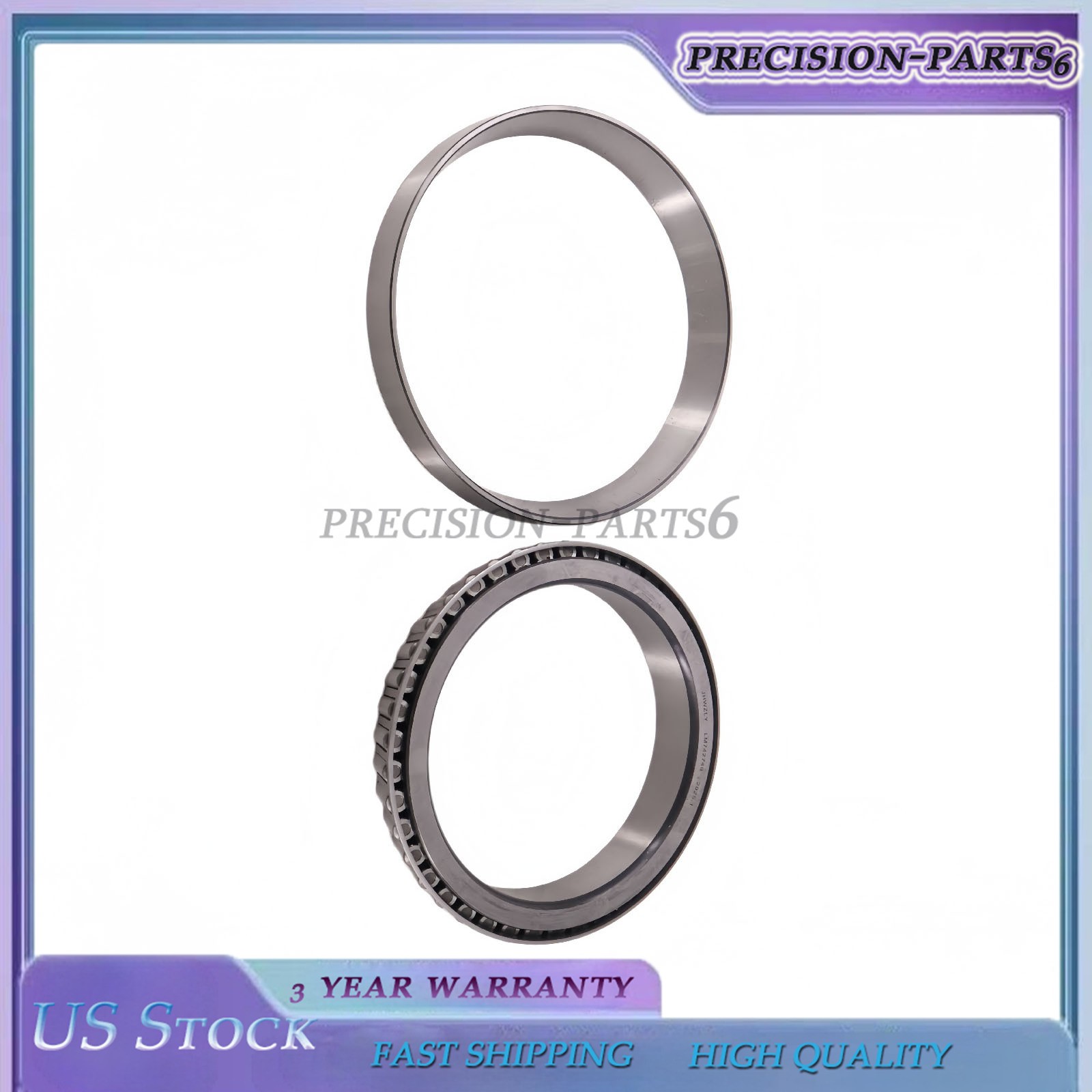 Tapered Roller Bearing Set Cup and Cone LM742749 LM742710 1-Piece New 1PC PC