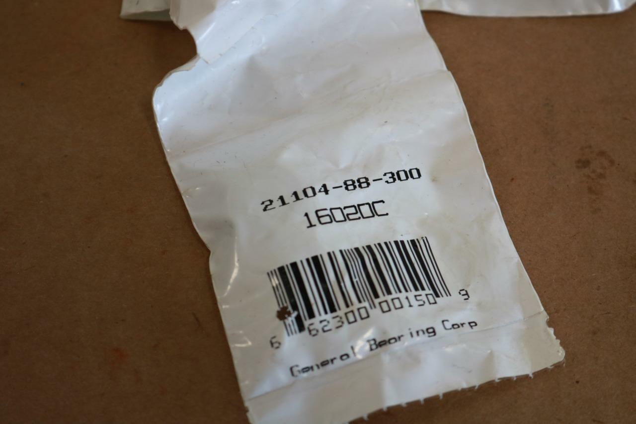 General Bearing 21104-88-3001,1602DC Lot of 8 s Double Sealed Ball Bearings
