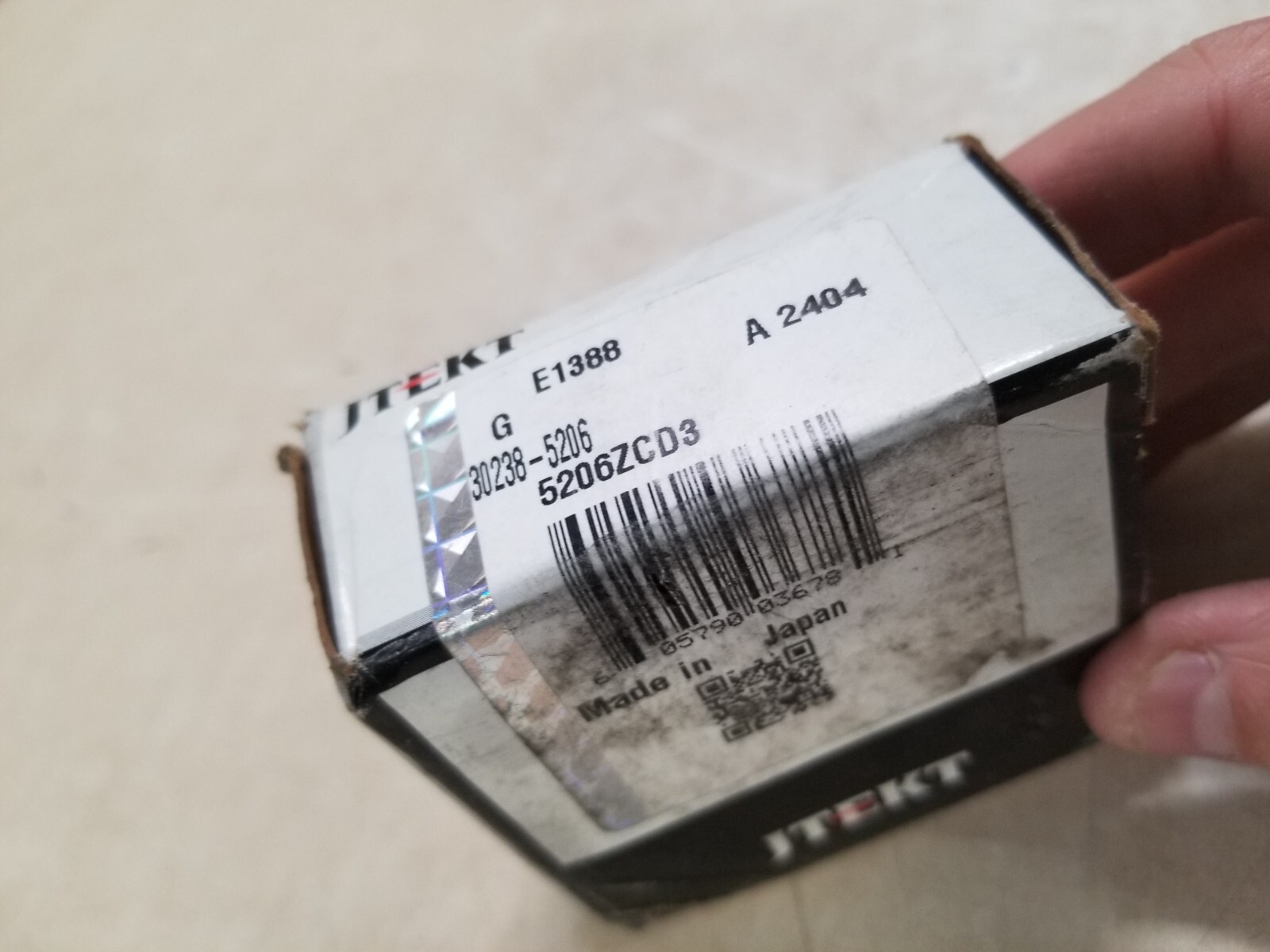 Koyo Double Row Ball Bearing 5206ZCD3
