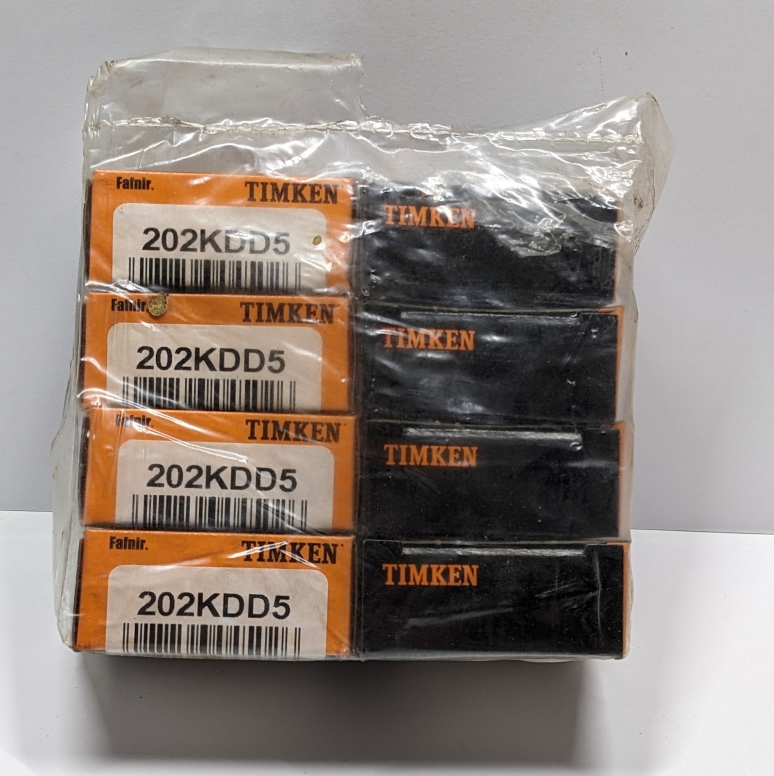 One (1) USA Made TIMKEN Fafnir 202KDD5 Ball Bearing – Factory Sealed In Baggie