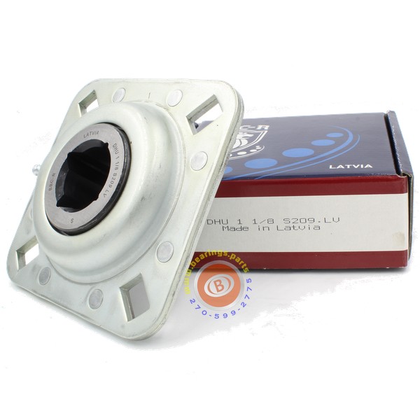 DHU1-1/8S-209 Riveted Flange Style Disc Bearing – Baltic Bearing