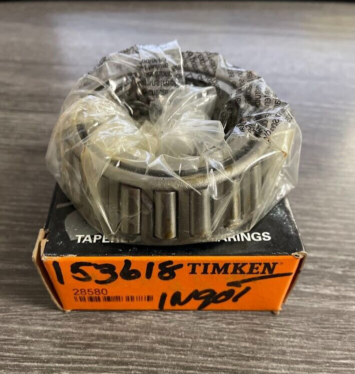 28580 Timken Tapered Roller Bearing Cone 2.000 in Bore 1.000 in Width