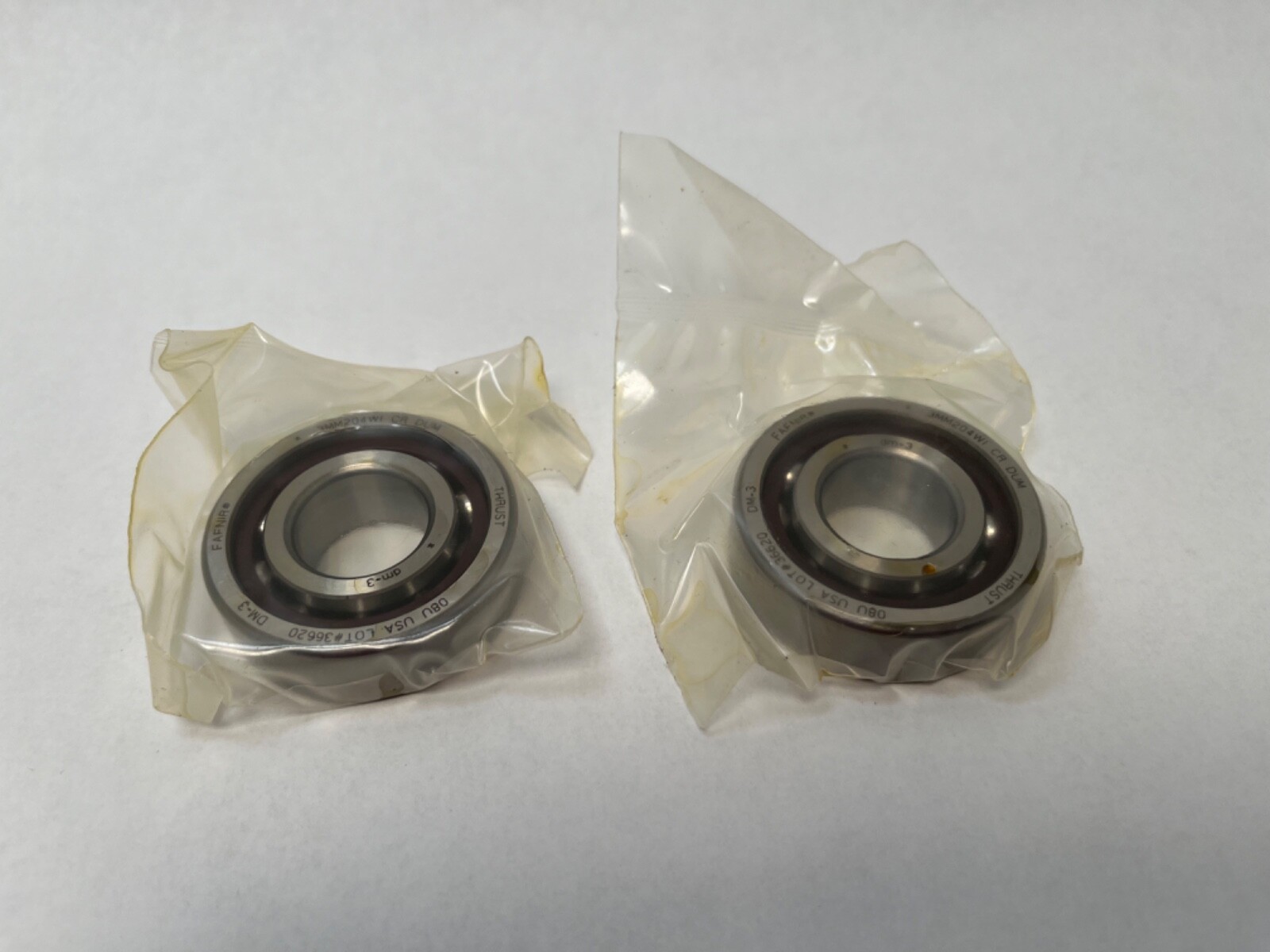 Fafnir 3MM204WI-DUM Bearing 7204-E 7204-A 3MM-204-WI-DUM 20x47x14 mm 2 Pcs