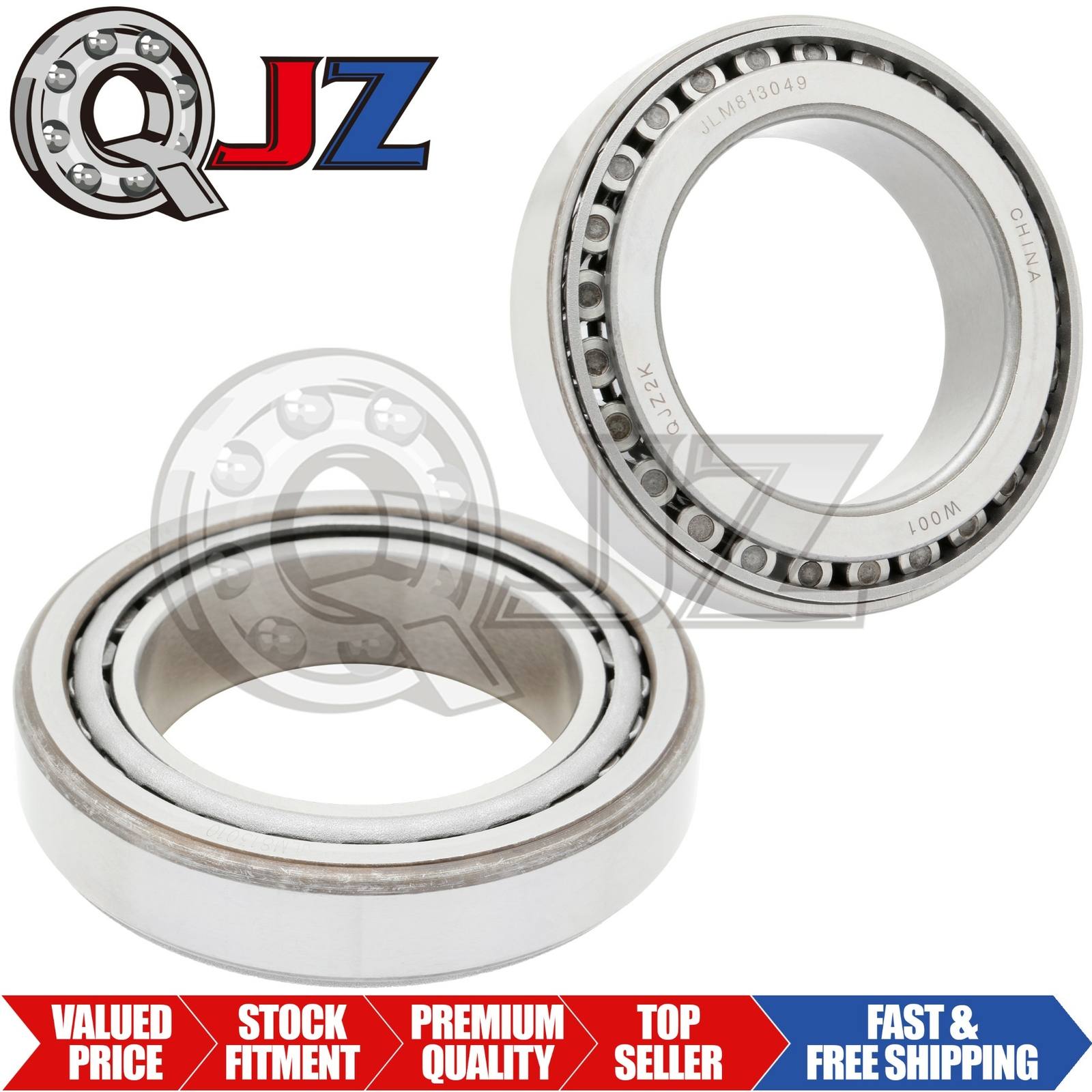 [2-Pack] JLM813049-JLM813010 Tapered Roller Bearing 70 mm x 110 mm x 26 mm