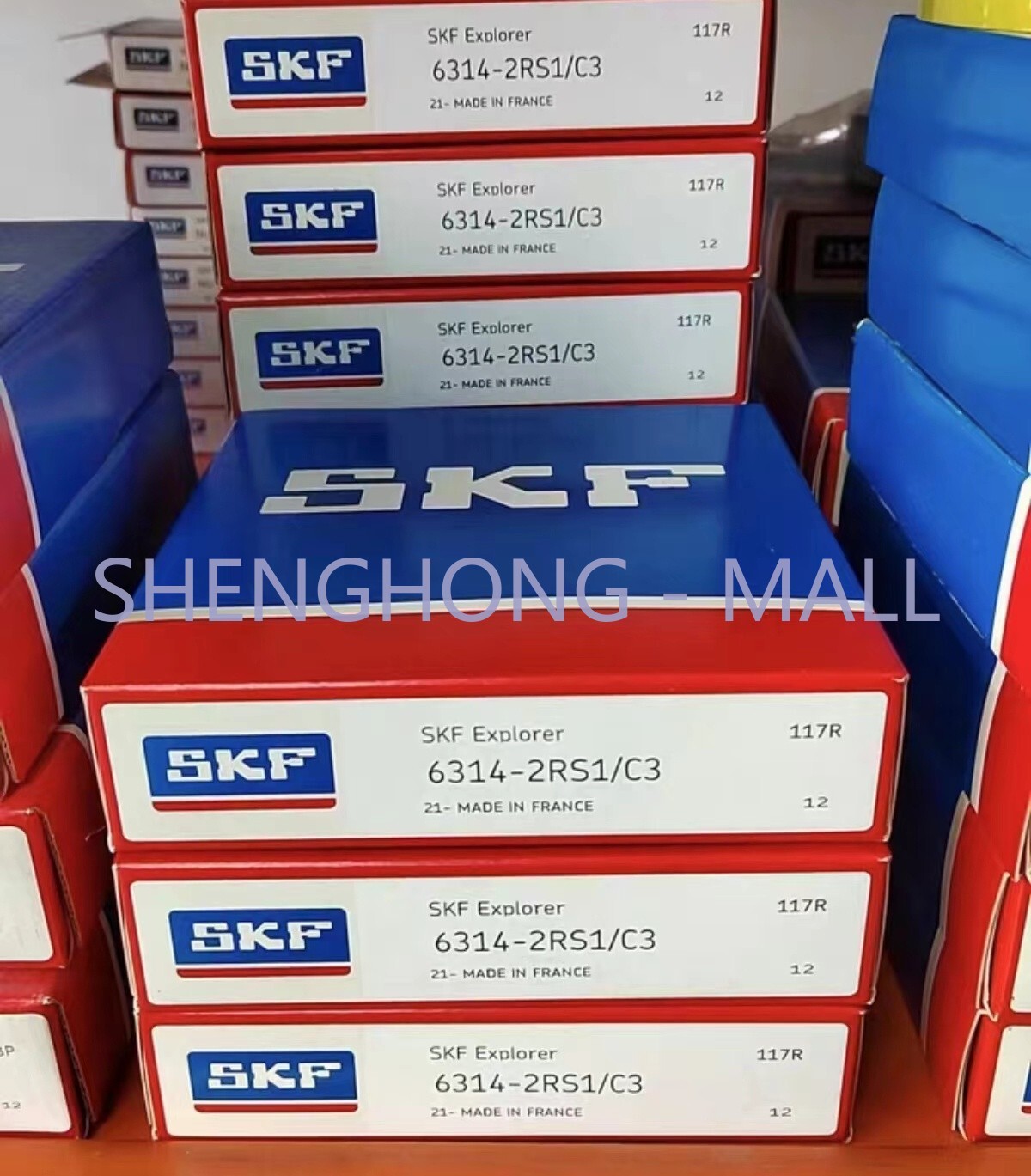1PC 6314-2RS1/C3 Deep Groove Ball Bearing New