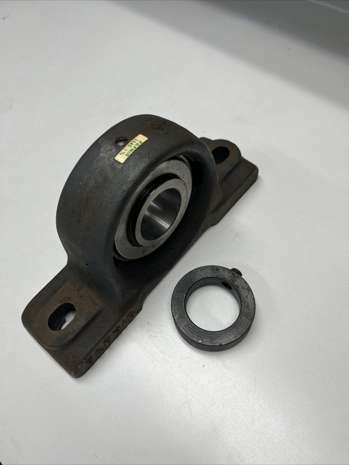 Fafnir LSAO 1-15/16 2 bolt pillow block w/collar, USA New Old Stock