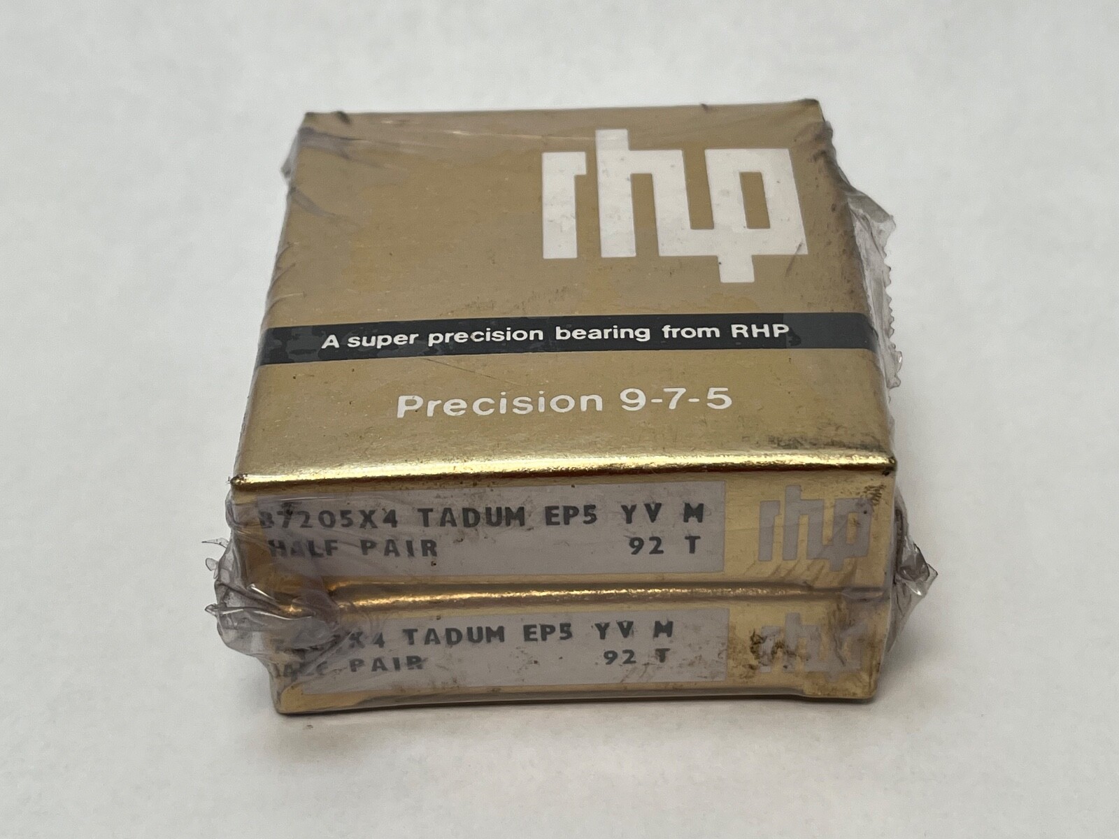 RHP 7205ATDUMP5 Bearing 25x52x15 mm 7205-A-T-DUM-P5 B7205X4TAUMEP5 England 2 Pcs
