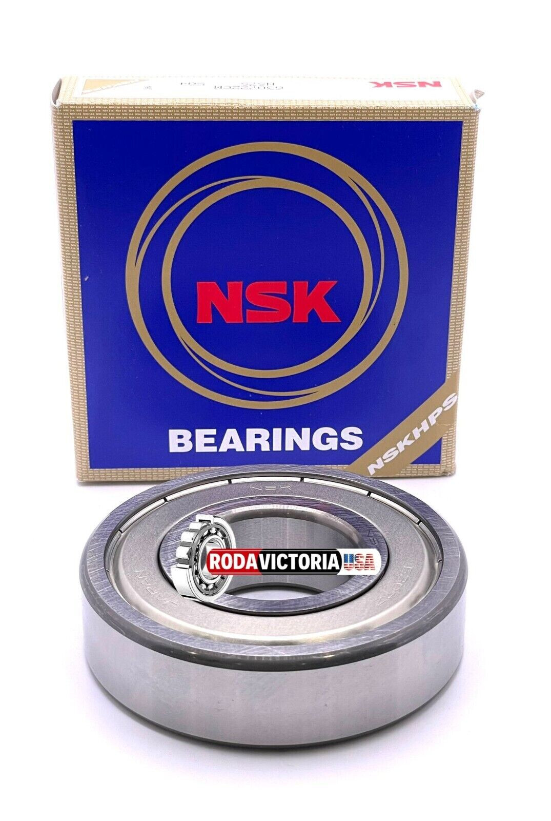 NSK 6307 ZZ C3 Deep Groove Radial Ball Bearing, Metal Shielded 35x80x21 mm