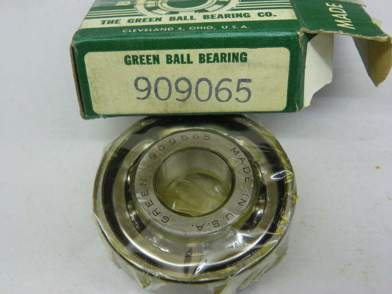Green Ball Bearing 909065 Ball Bearing NOS – Vintage Auto Part – High Quality