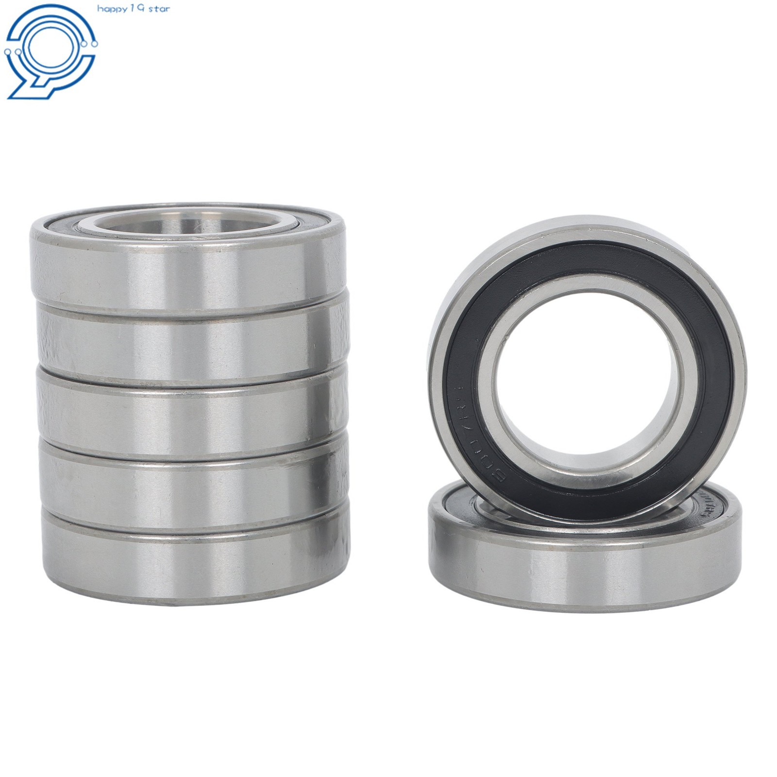 6007-2RS Deep Groove Ball Bearings 10pcs 35x62x14mm Sealed