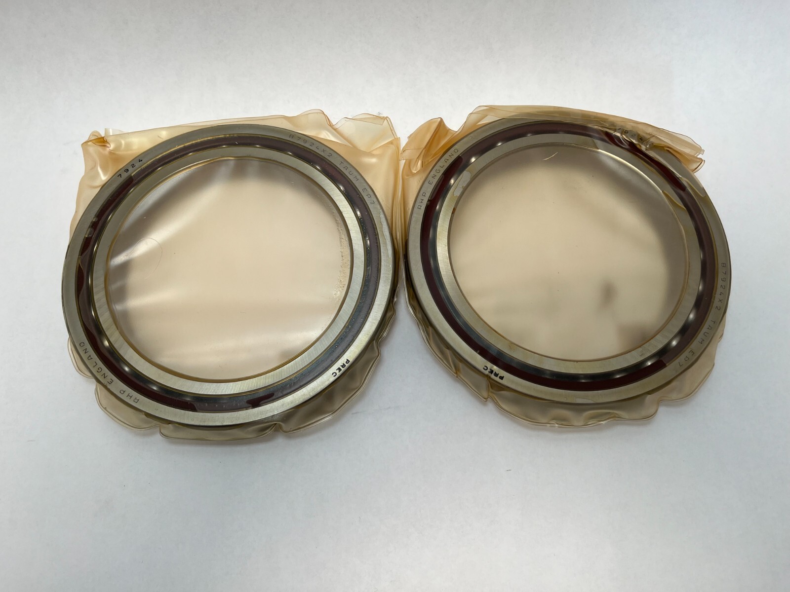 RHP 7924CTDUMP4 Bearing 120x165x22 mm 7924-C-T-DUM-P4 71924 7924X2 England 2 Pcs