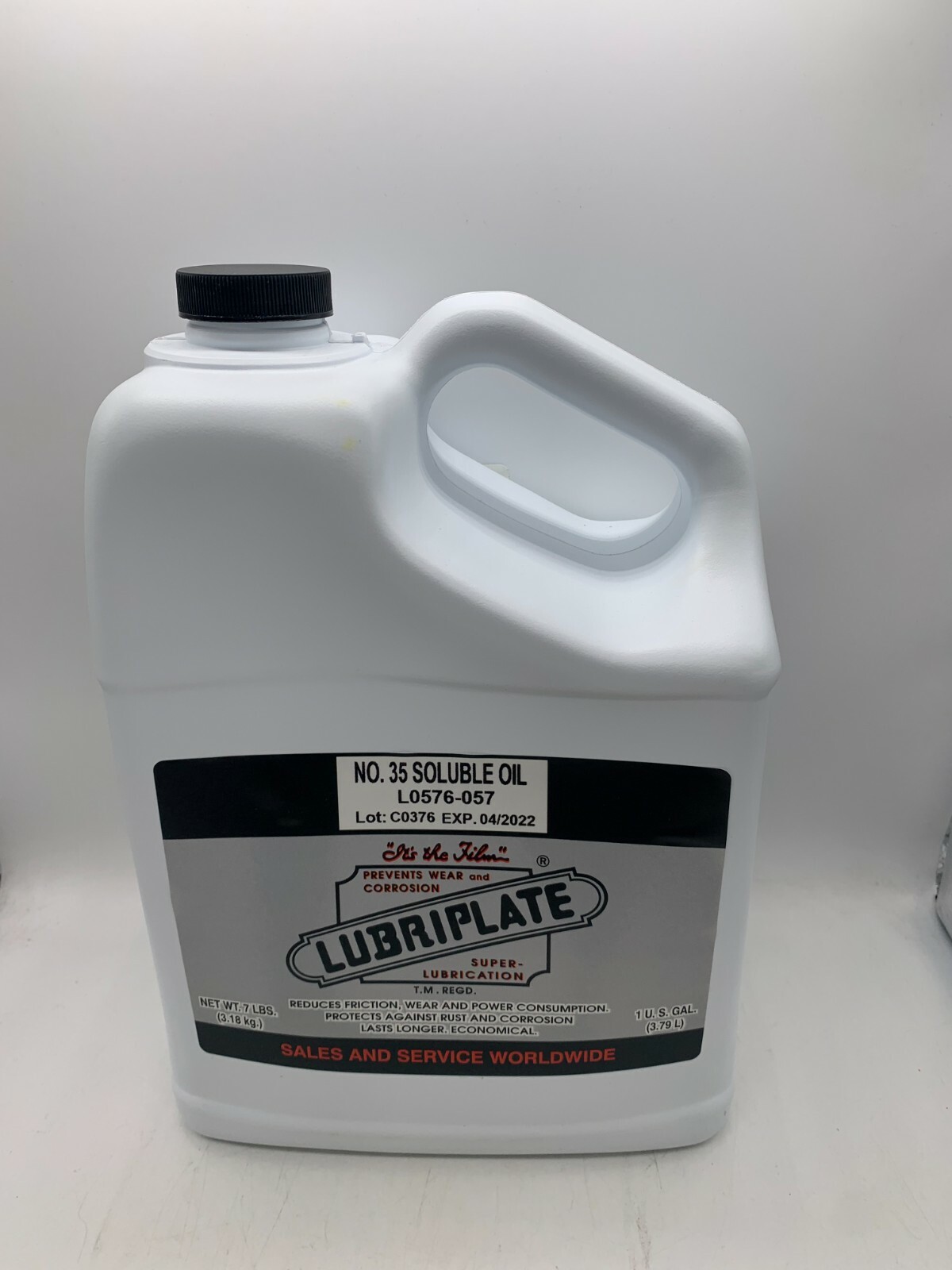 Lubriplate L0576-057 NO. 35 Soluble Oil, 1-Gallon Jug