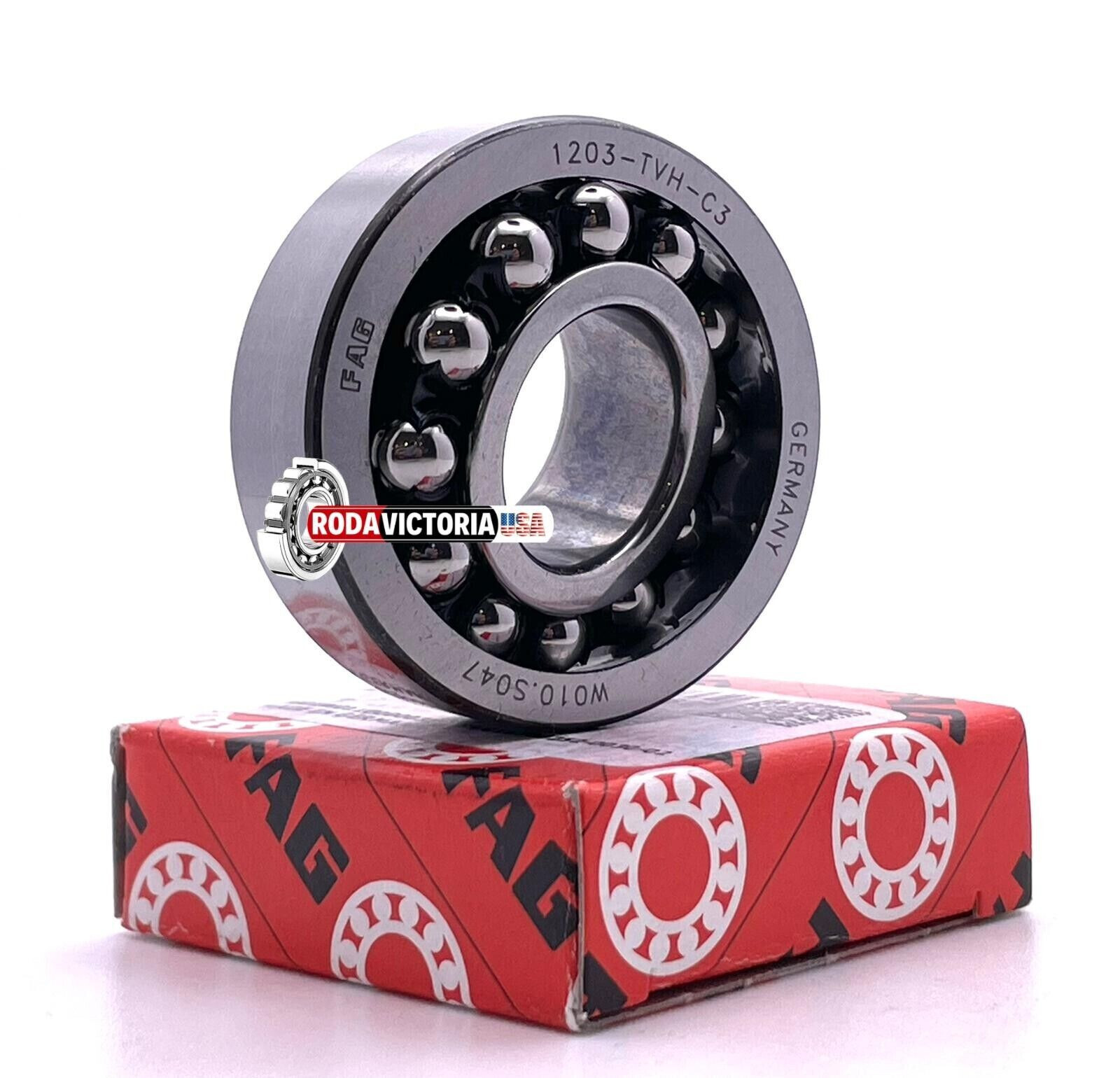 FAG 1203 TVH Self-Aligning DOUBLE ROW BALL BEARING 17x40x12mm