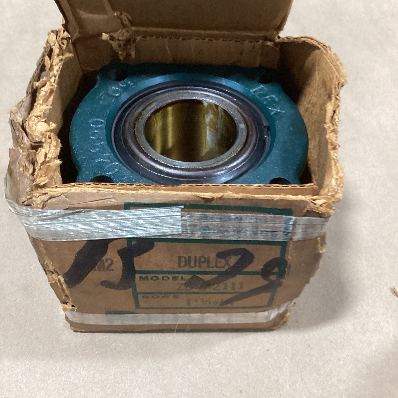 Rexnord 505 06570 33412 1-3/4″ Bore Roller Insert Cartridge Bearing 4-Bolt Flang