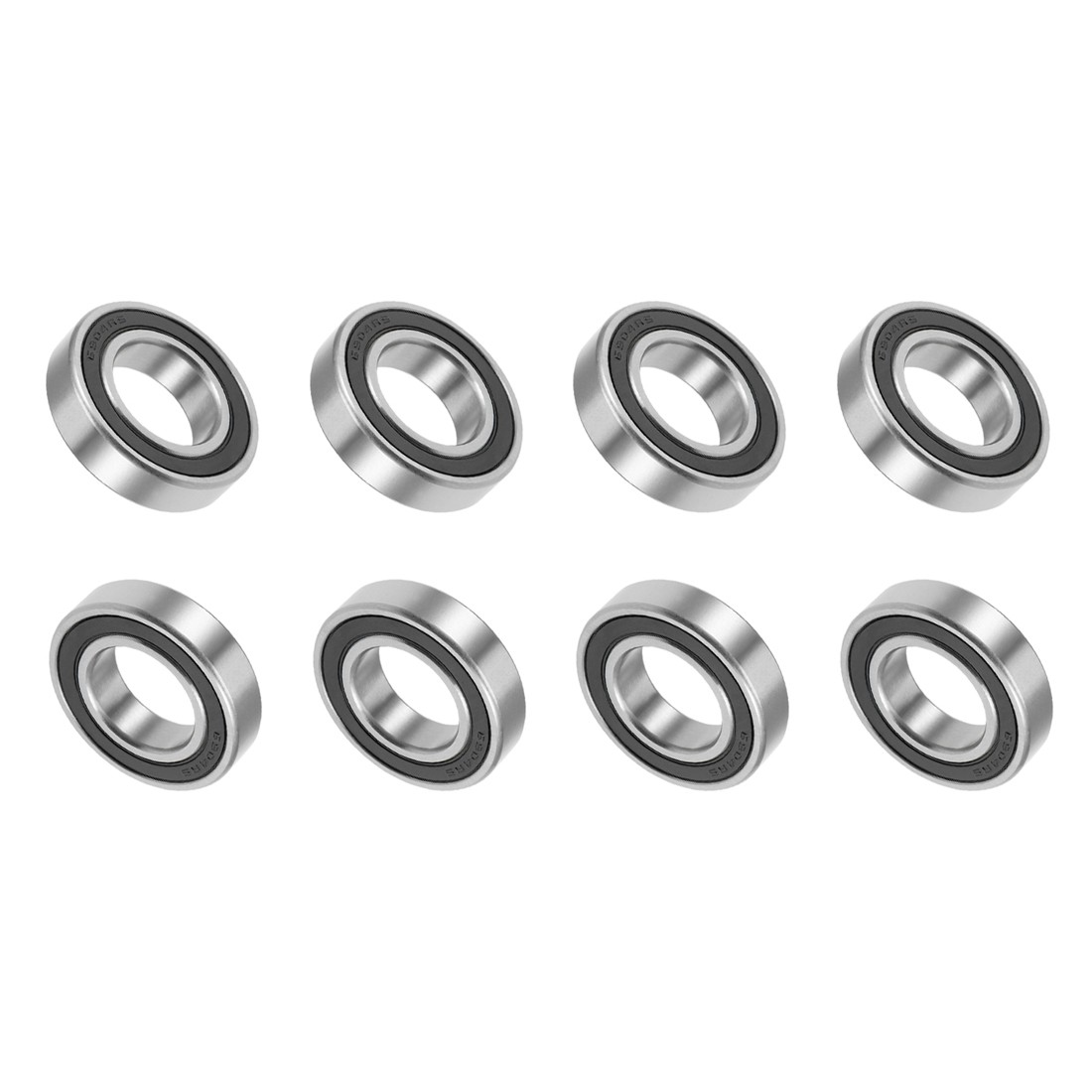 8PACK 6904-2RS Deep Groove Ball Bearings Z2 20x37x9mm Double Sealed Carbon Steel