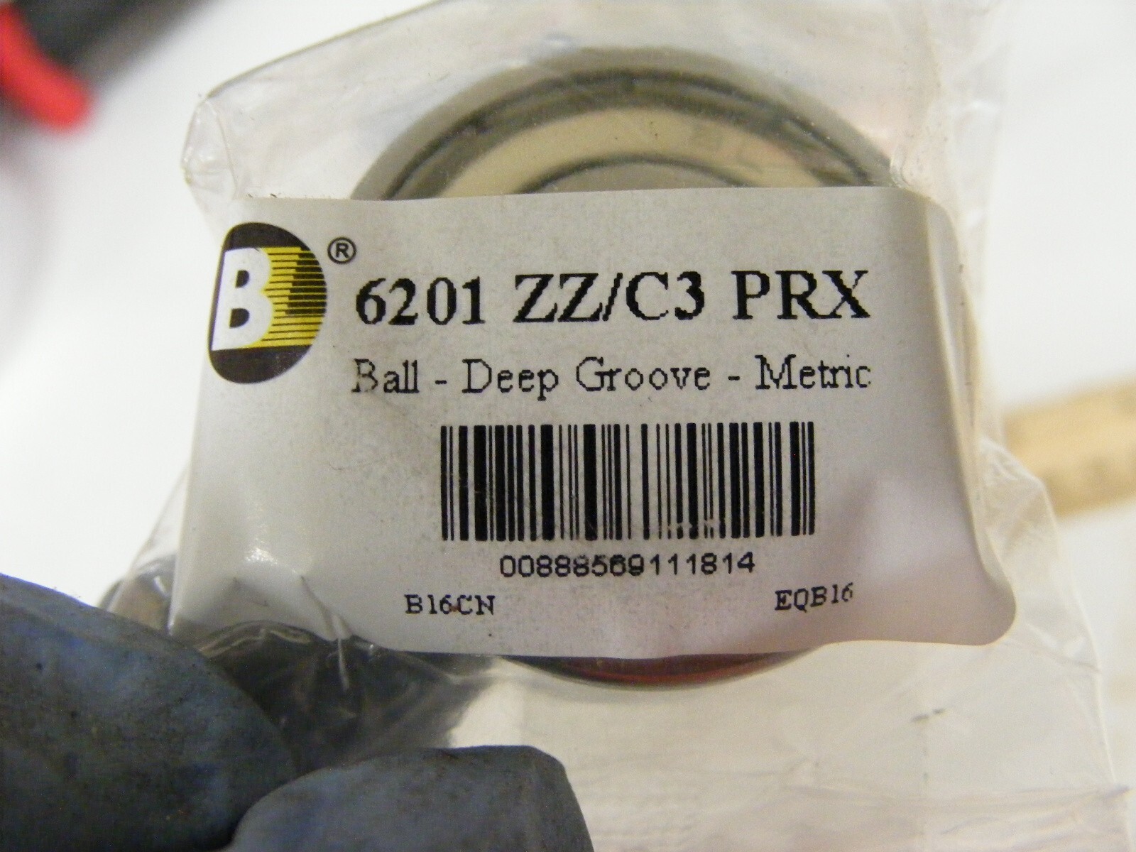 (6) Radial Ball Bearing 6201 ZZ C3 PRX (zz1)