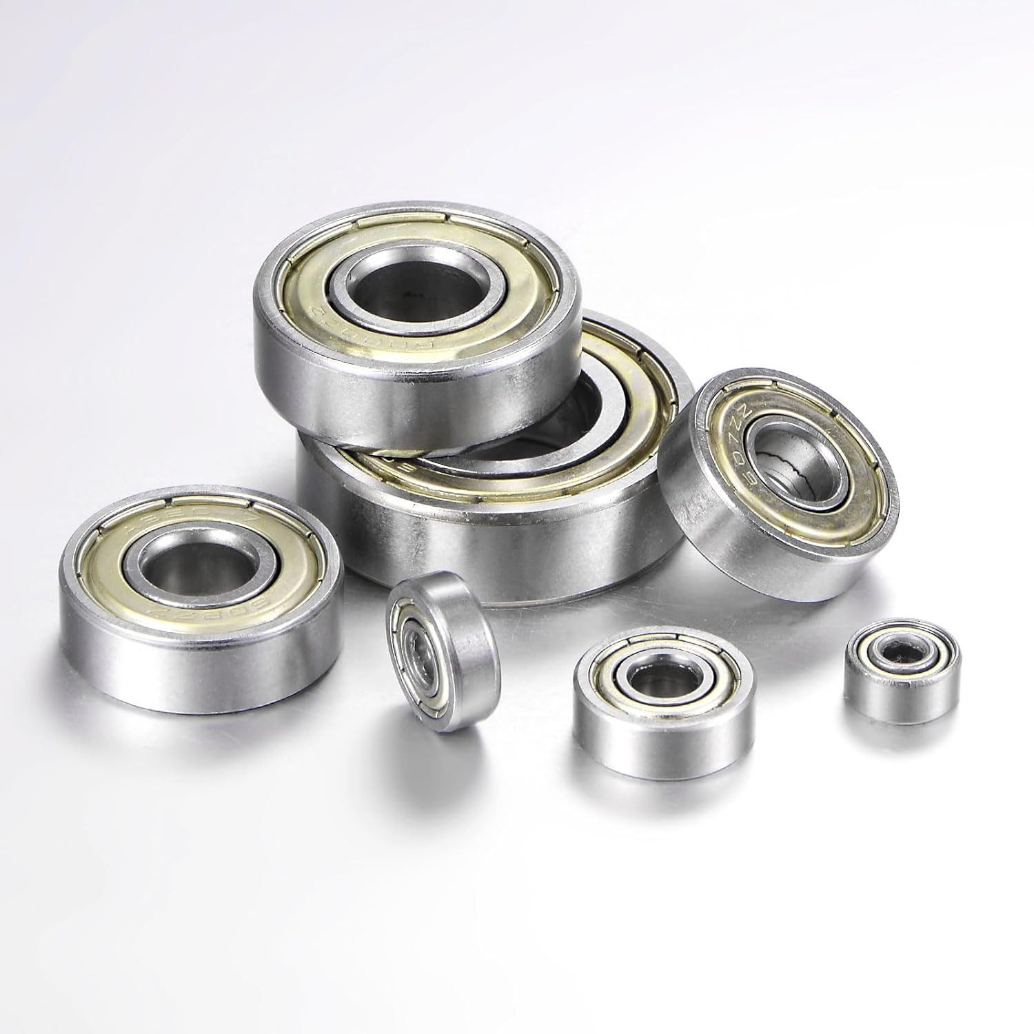 15Pcs 625ZZ Deep Groove Ball Bearings 5X16X5Mm Carbon Steel Double Shielded