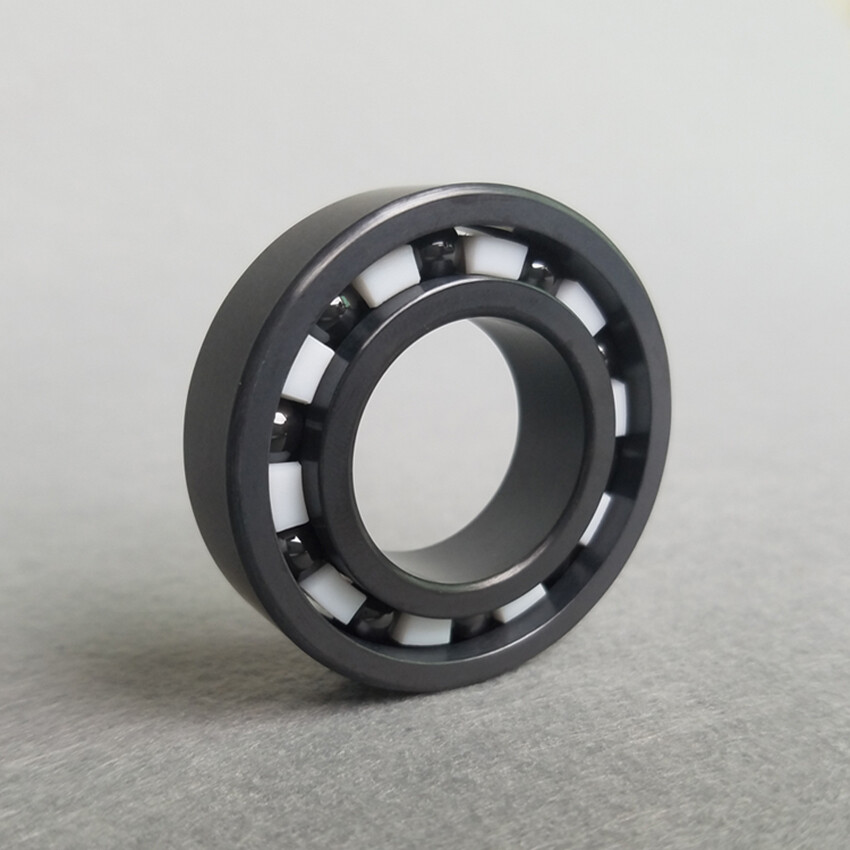 ID 3-50mm Si3N4 Silicon Nitride Full Ceramic Ball Bearings With Cage Insulation