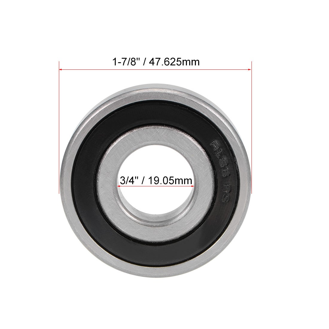 2pcs RLS6-2RS Deep Groove Ball Bearing 3/4″x1-7/8″x9/16″ Sealed Z2 Lever