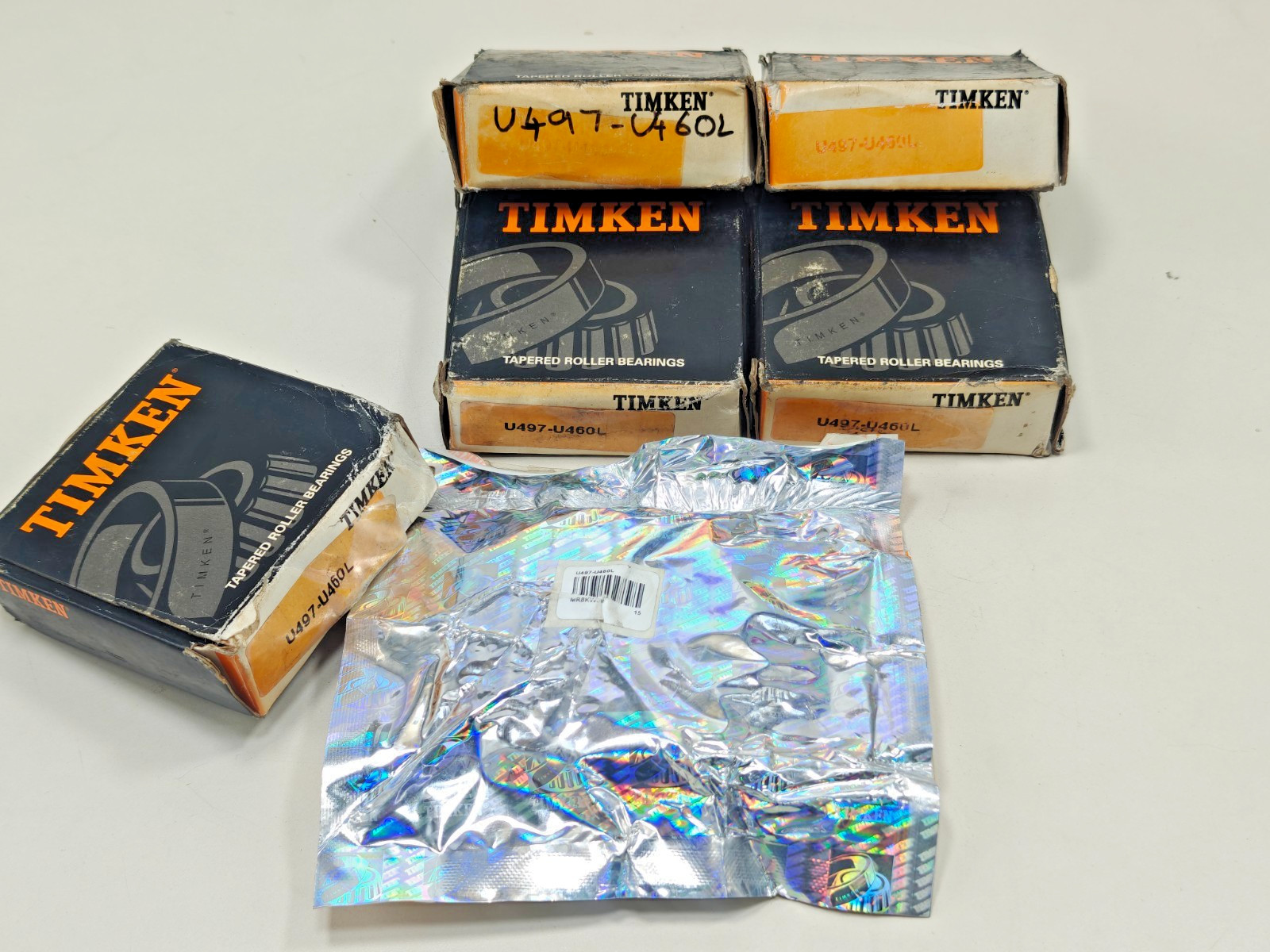 (5Pcs) U497 U460L Timken Tapered Roller Bearing Cone&cup Timken U497/U460L SET80