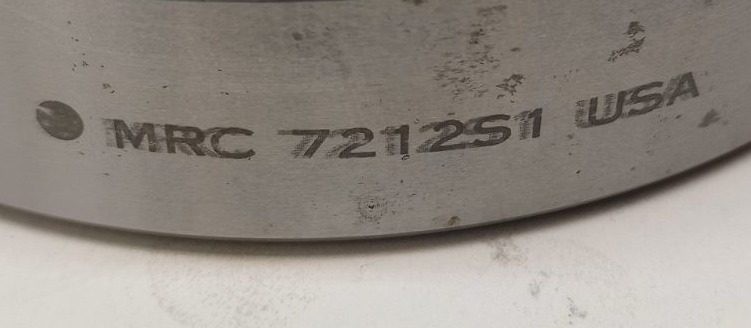MRC 7212S1 Angular Contact Ball Bearing 60X110X22mm 7212-S1