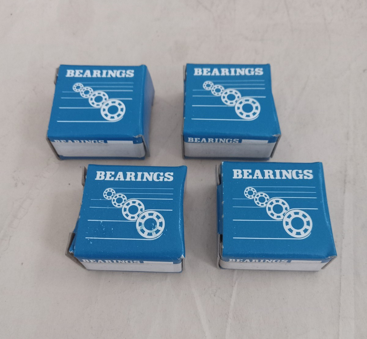 Triad 608-2Z **Lot of 4 Bearings** NOS – Some Rust