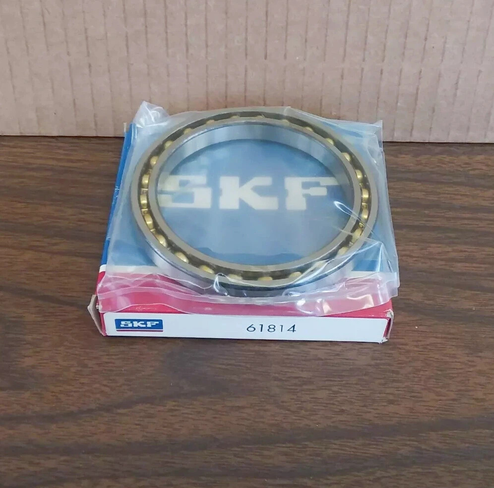 1PC SKF 61814 single row deep groove ball bearing