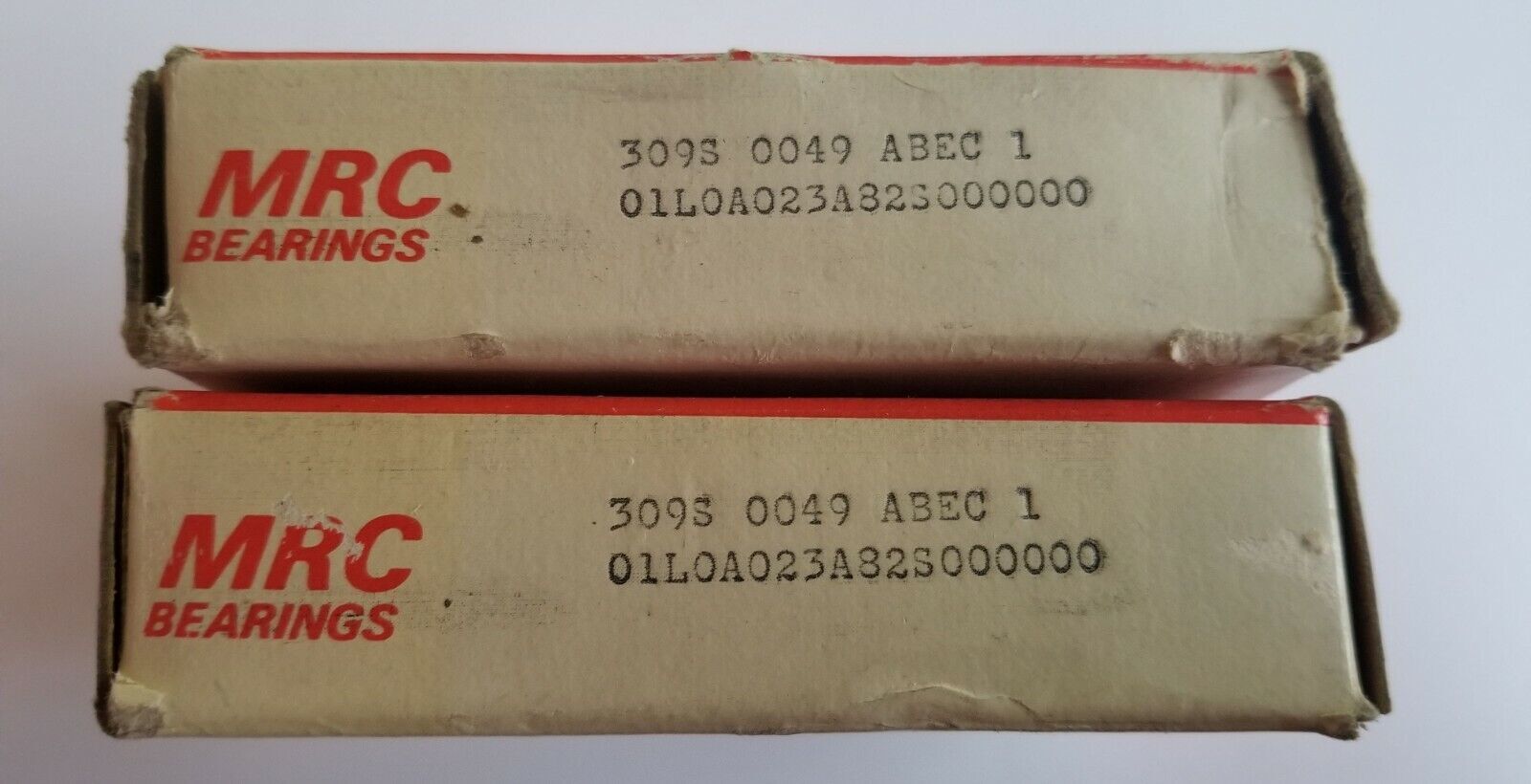 One(1) MRC TRW 309S 0049 ABEC 1 Ball Bearing