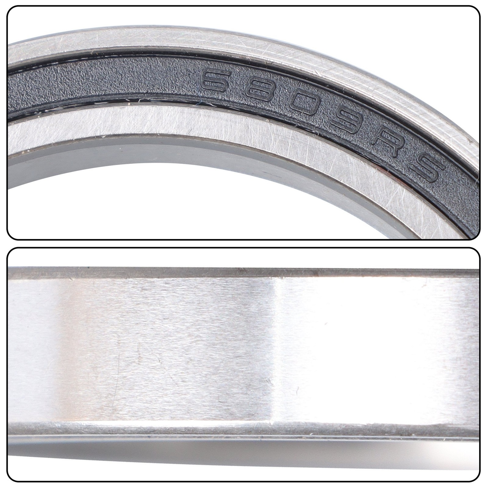 6809-2RS 61809-2RS Bearings 10pcs 45x58x7mm Rubber Sealed Set