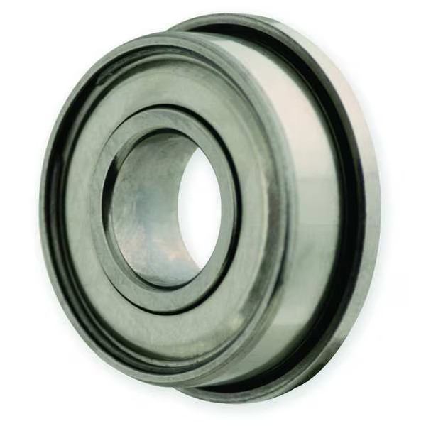 Dayton Radial Bearing, DBL Shield, 0.500 In. Bore, Max. RPM: 16, 000 RPM 1ZGE3