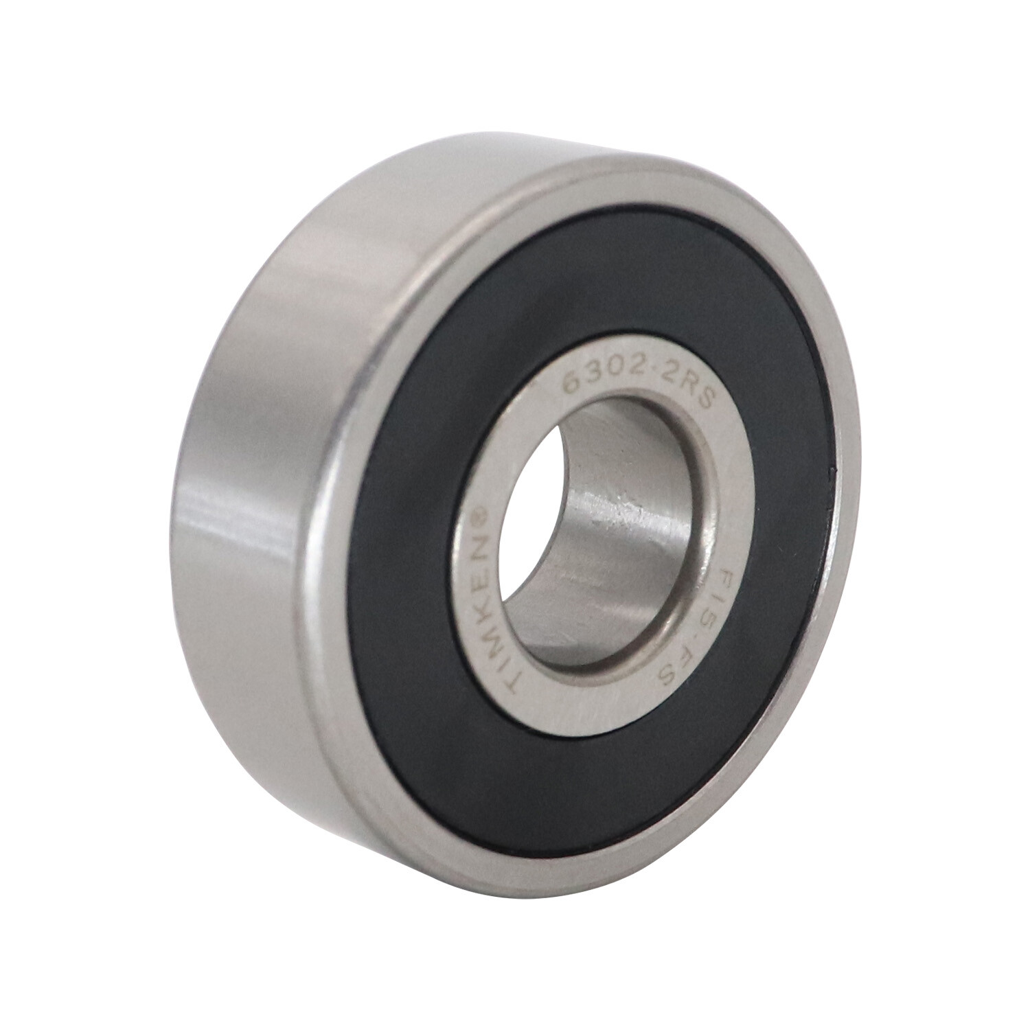 (2 PACK) USA TIMKEN 6302-2RS 15X42X13MM Double Rubber Seal Ball Bearings