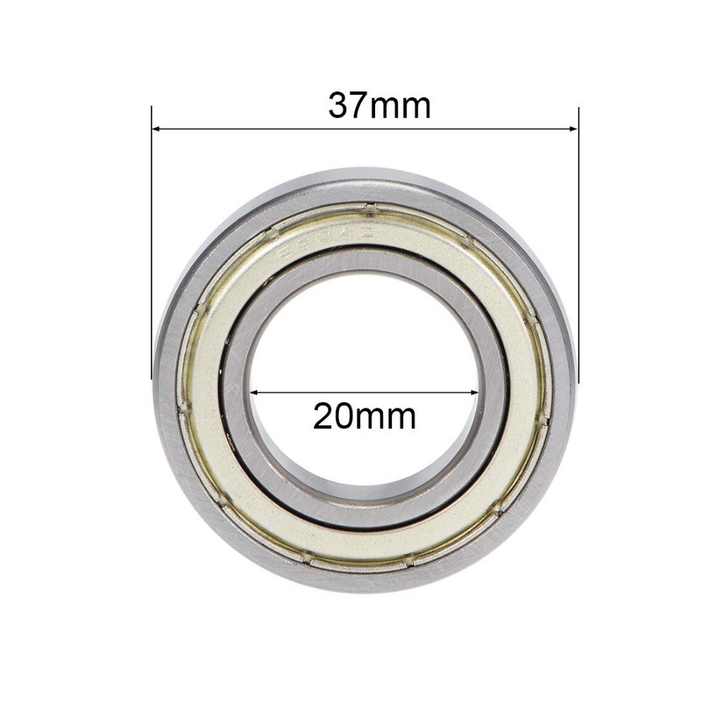 6904ZZ Deep Groove Ball Bearings Z2 20x37x9mm Double Shielded Carbon Steel NEW