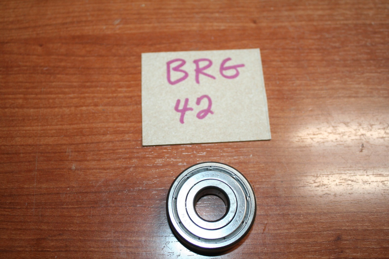 NTN 6302ZZ Ball Bearing JAPAN ID: 15mm OD: 42mm Width: 13mm Metal Shield