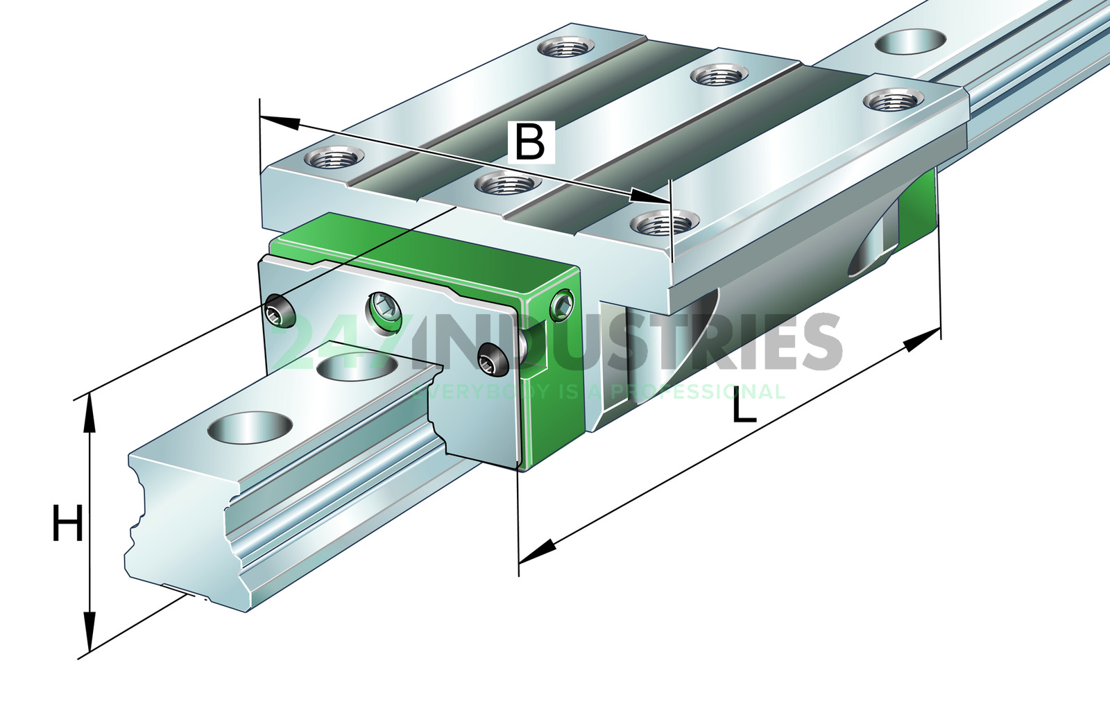 KWVE35-B-G3-V2 INA 34 x 100 x 112 mm LINEAR PLAIN UNIT