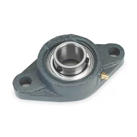 Dayton 3Fda9 Flange Bearing, 2-Bolt, Ball, 15/16″ Bore