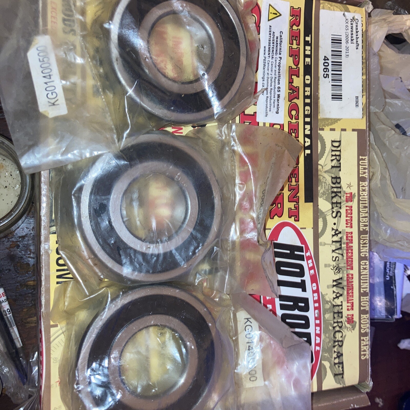 6307-2RS 35X80X21MM Double Rubber Seal Ball Bearings Polaris