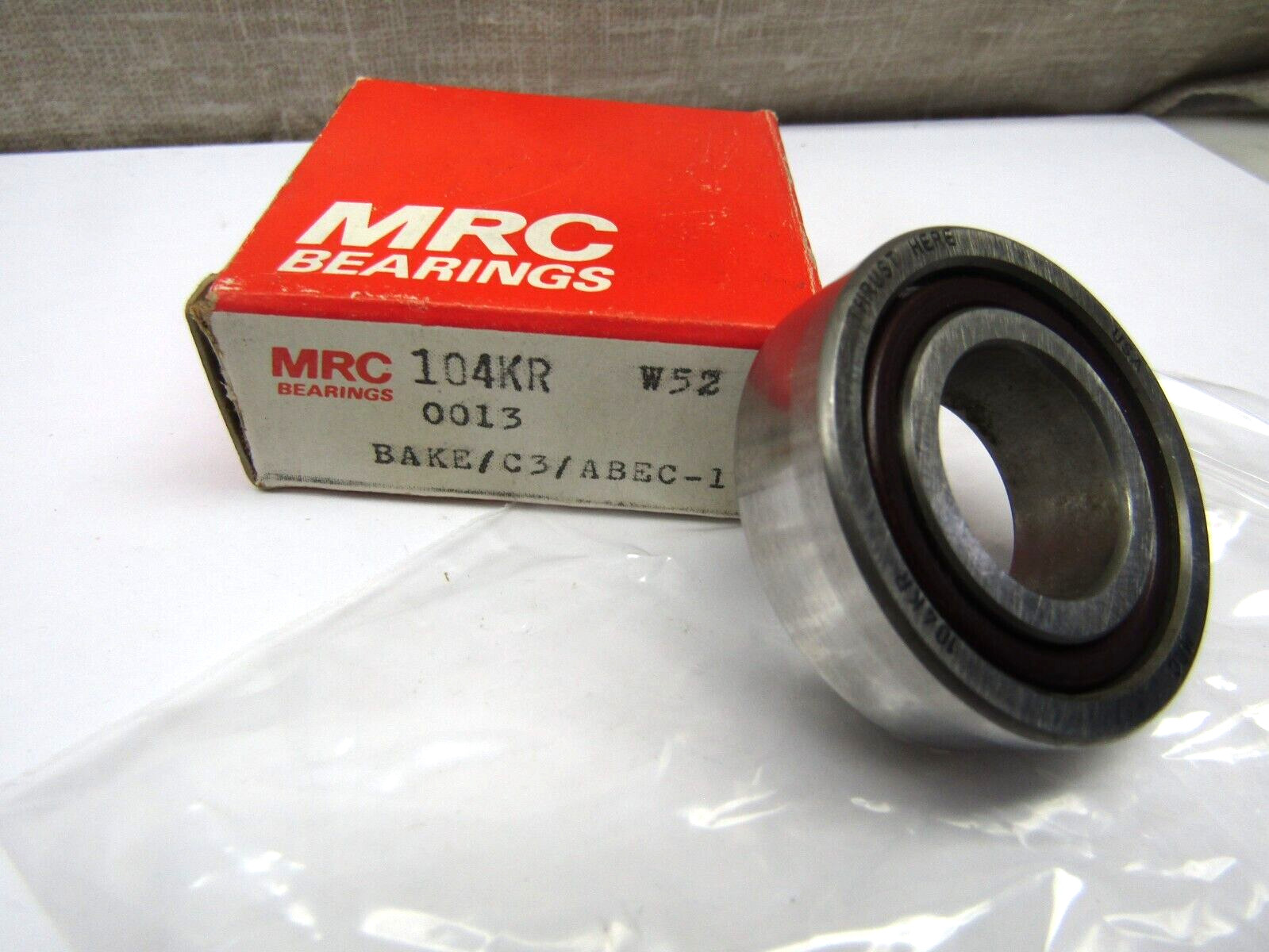 MRC 104KR 20mm X 42mm X 12mm Angular Contact Bearing
