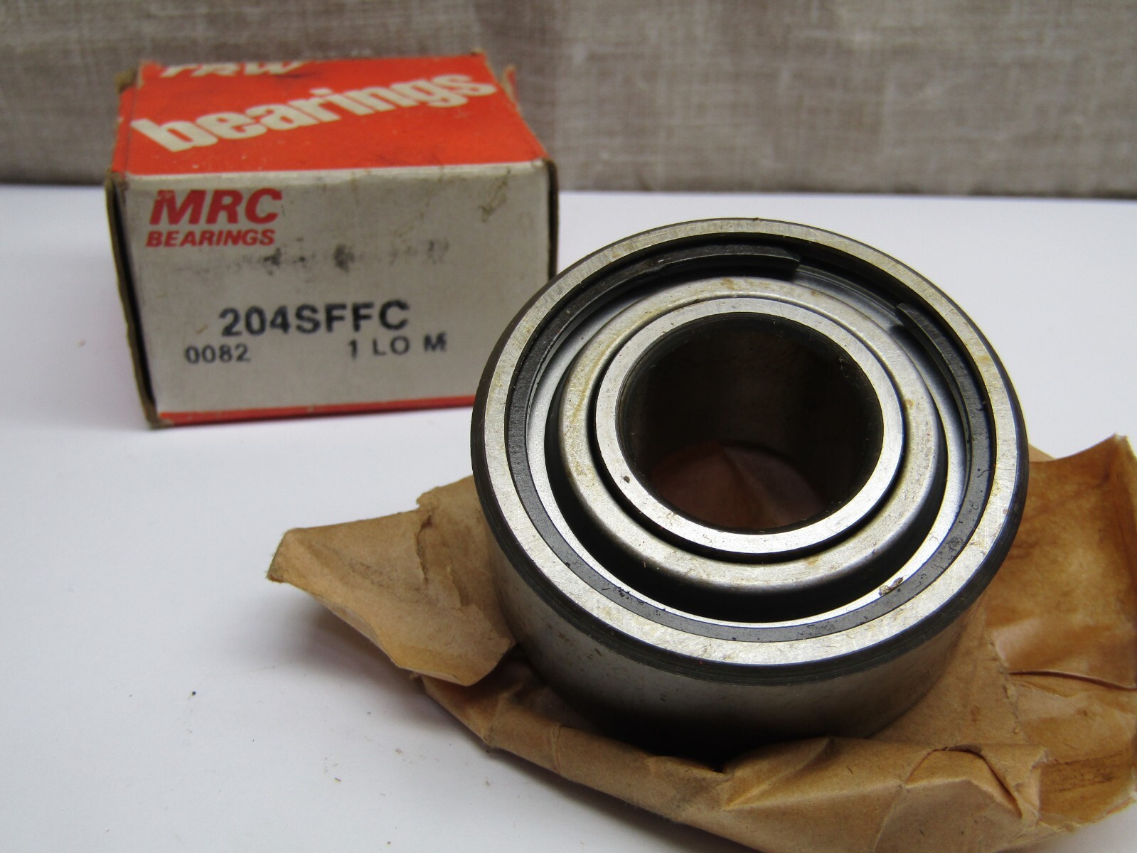 MRC SKF 204SFFC 20mm x 47mm x 20.6mm (13/16″) Shielded Bearing